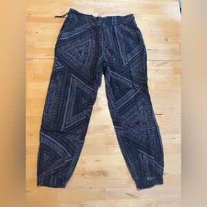 Boho Aztec Jogger Pants